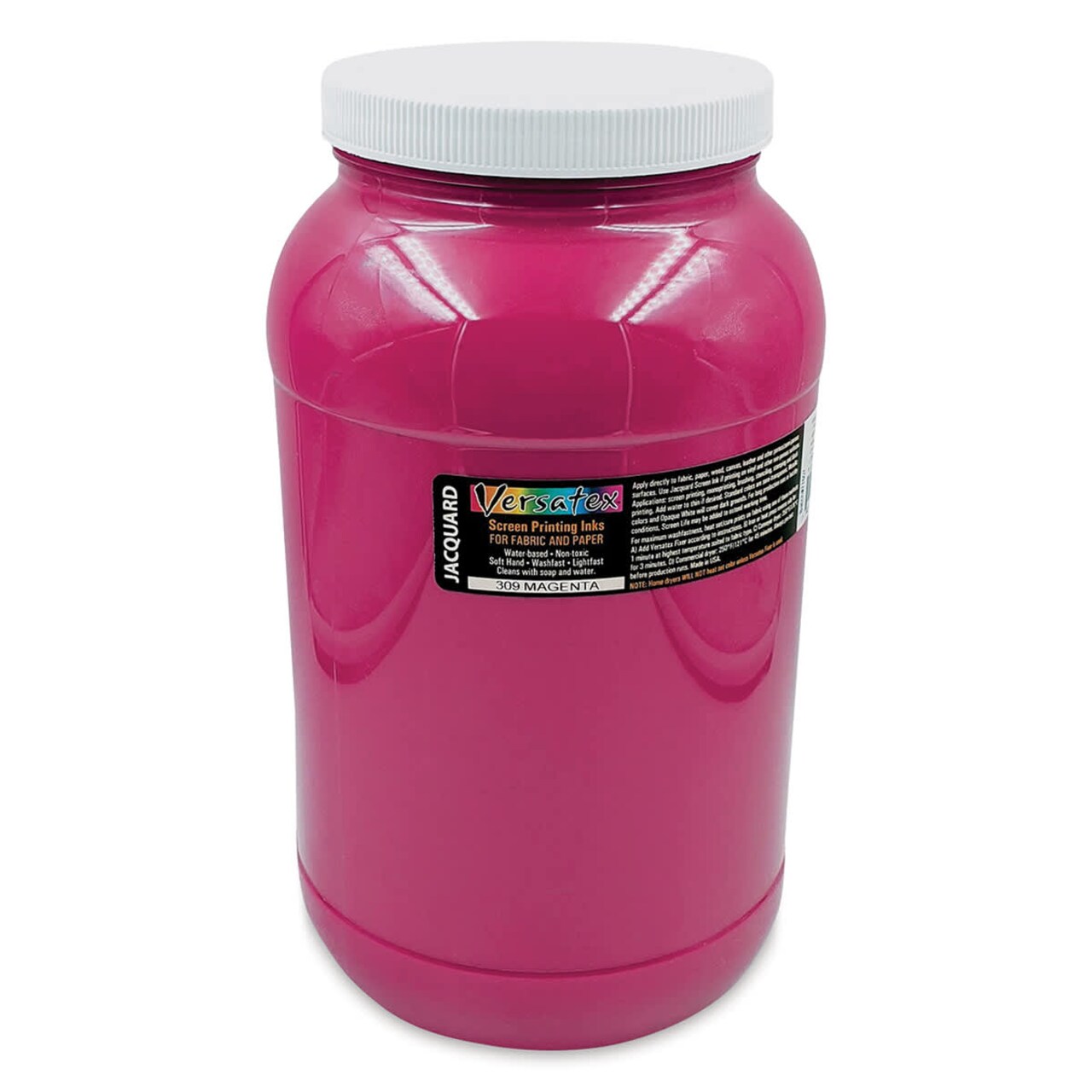 Jacquard Versatex Screen Printing Ink - Magenta, 128 oz jar